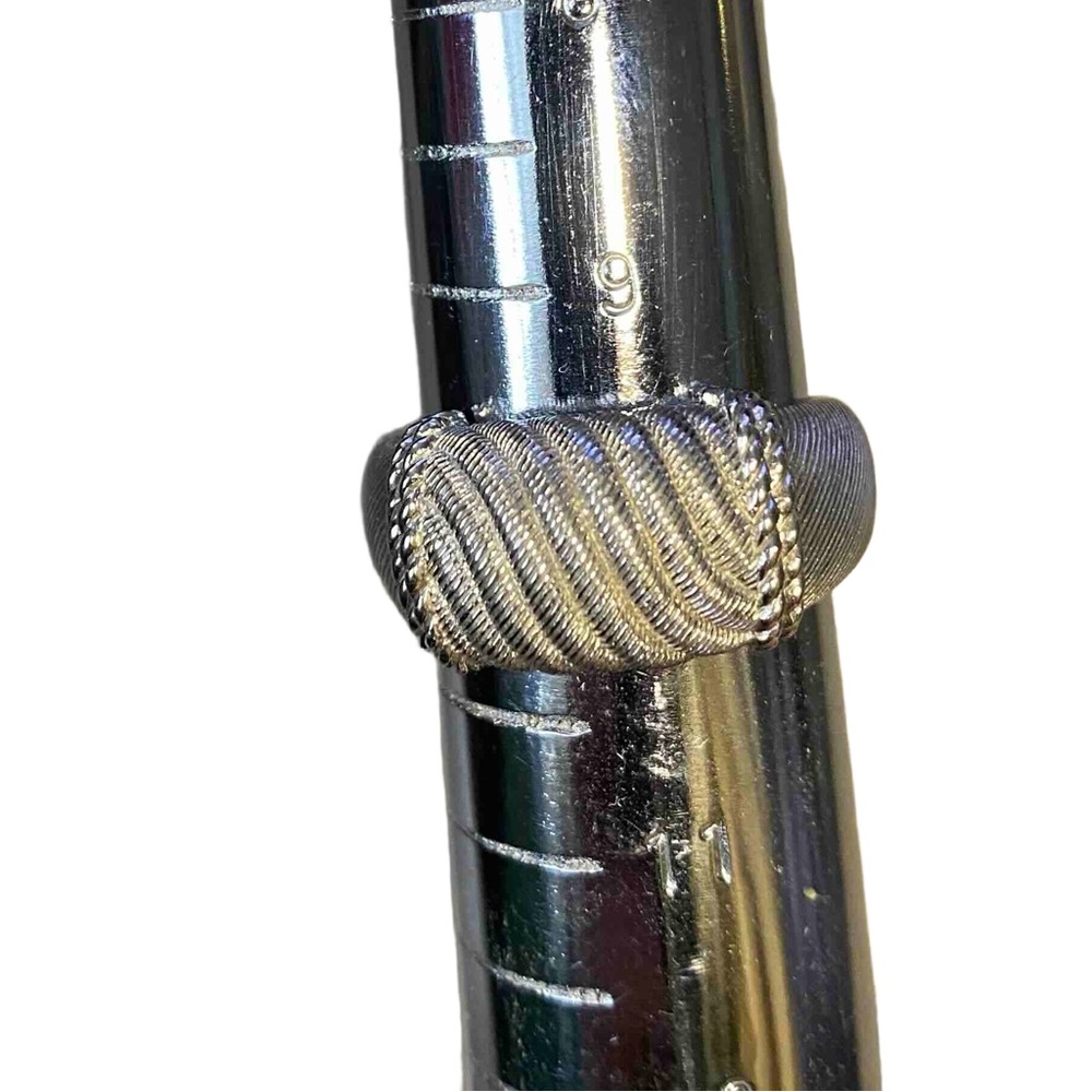 Judith Ripka Textured Woman’s Ring - Picture 3 of 7